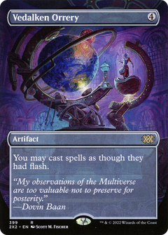 Vedalken Orrery (Borderless) (399) [Double Masters 2022] foil - Deck Out Gaming