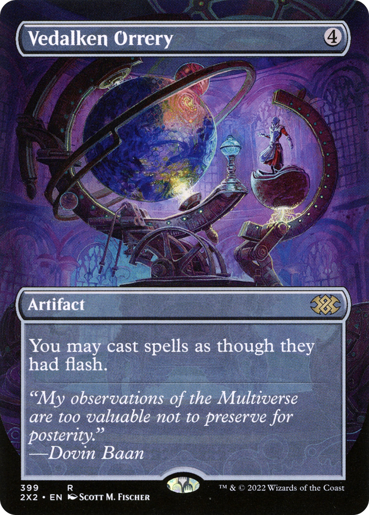 Vedalken Orrery (Borderless) (399) [Double Masters 2022] foil - Deck Out Gaming