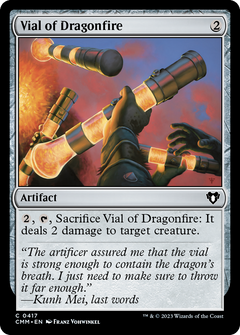 Vial of Dragonfire (417) [Commander Masters] foil - Deck Out Gaming