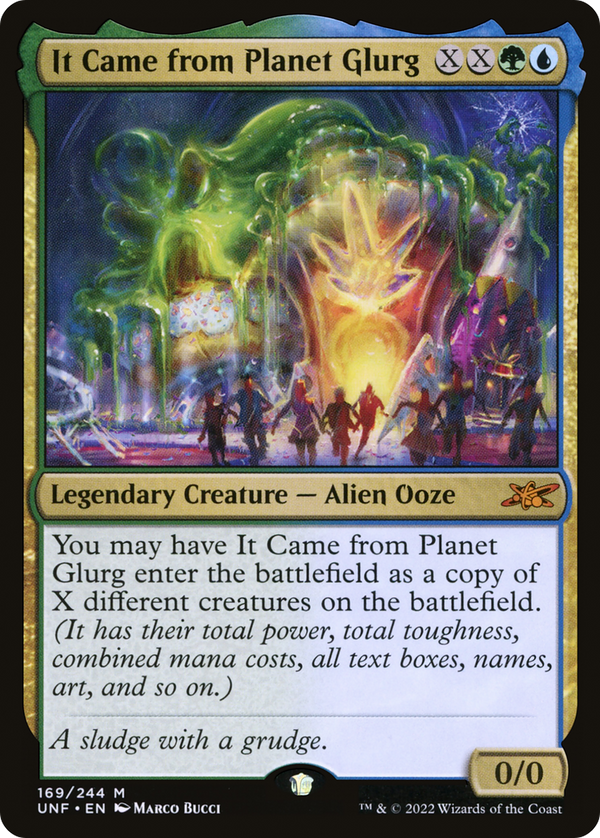 It Came from Planet Glurg (169) [Unfinity] foil - Deck Out Gaming
