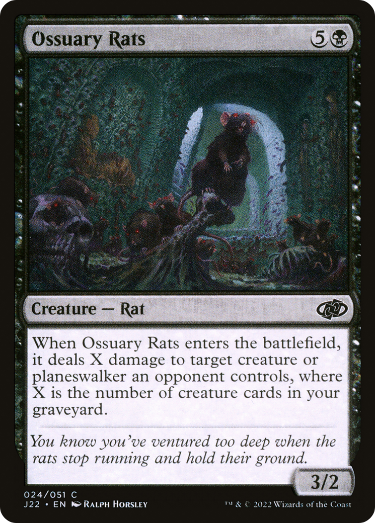 Ossuary Rats (24) [Jumpstart 2022] - Deck Out Gaming