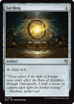 Sol Ring (0057) (57) [Commander: Aetherdrift] - Deck Out Gaming