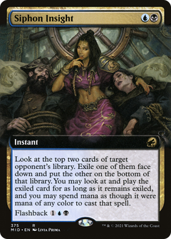 Siphon Insight (Extended Art) (375) [Innistrad: Midnight Hunt] - Deck Out Gaming