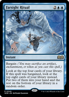 Farsight Ritual (49) [Wilds of Eldraine] foil - Deck Out Gaming