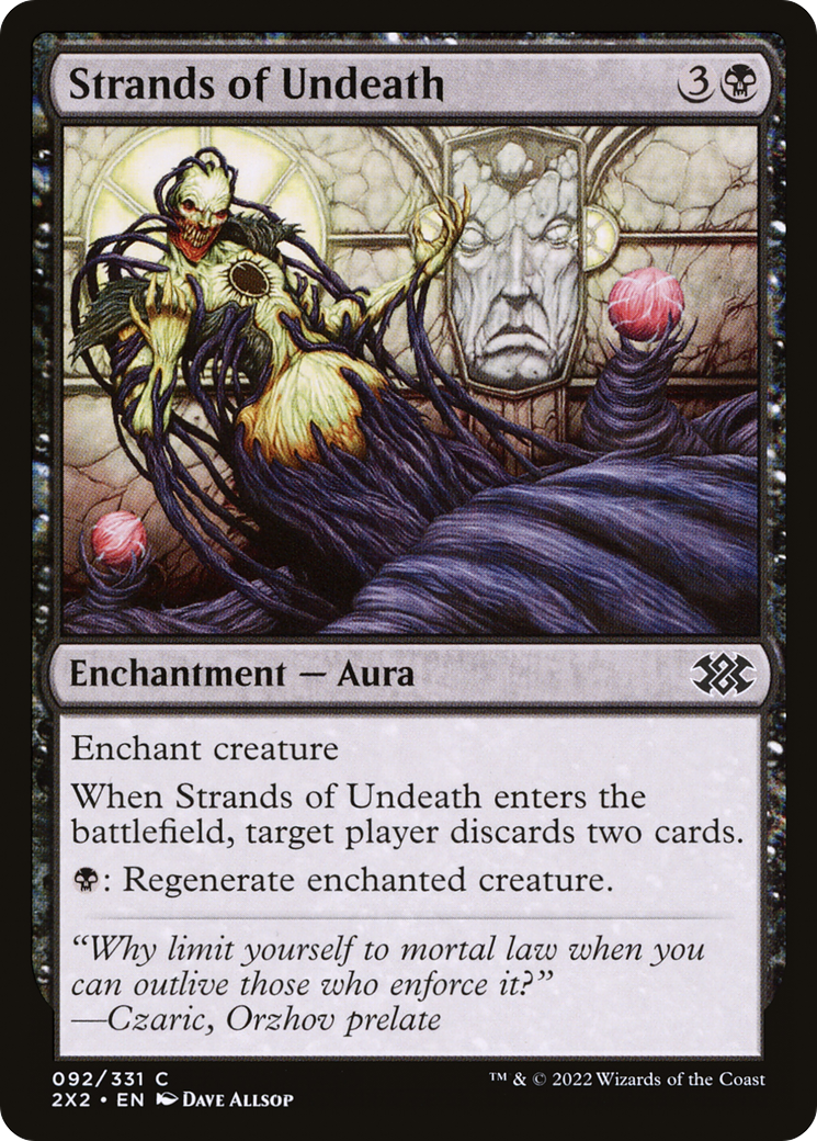 Strands of Undeath (92) [Double Masters 2022] foil - Deck Out Gaming