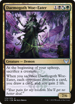 Daemogoth Woe-Eater (175) [Strixhaven: School of Mages] foil - Deck Out Gaming