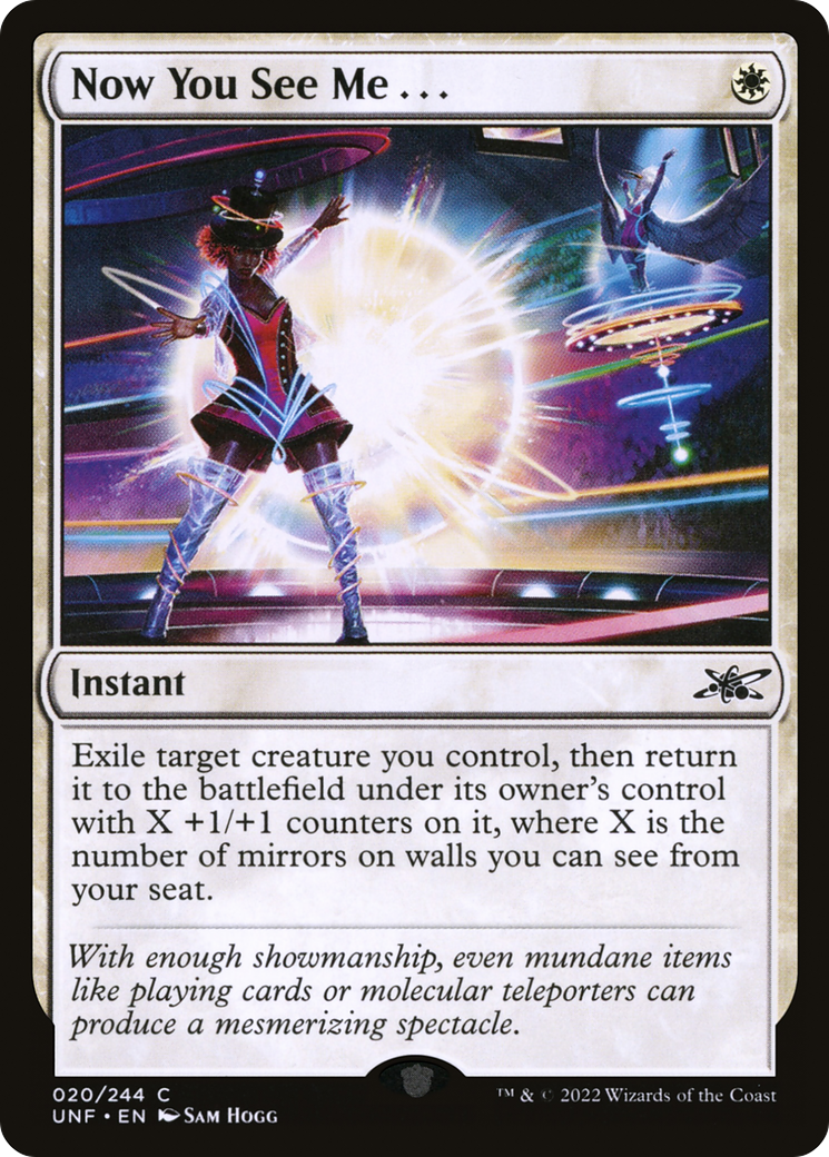 Now You See Me... (20) [Unfinity] - Deck Out Gaming
