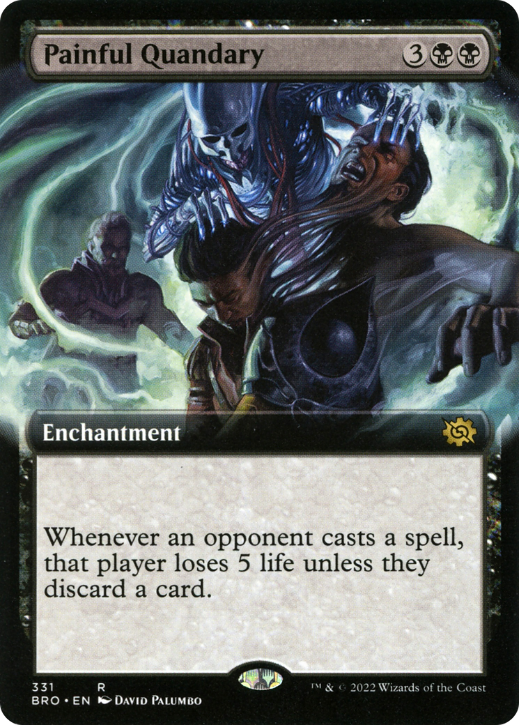 Painful Quandary (Extended Art) (331) [The Brothers' War] - Deck Out Gaming