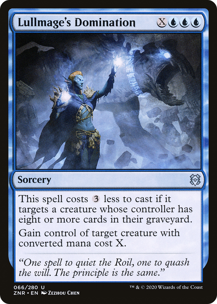 Lullmage's Domination (66) [Zendikar Rising] foil - Deck Out Gaming
