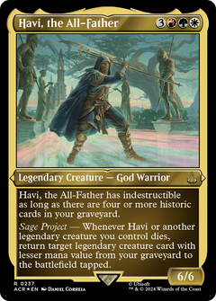 Havi, the All-Father (237) [Assassin's Creed] etched - Deck Out Gaming