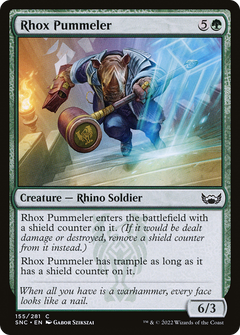 Rhox Pummeler (155) [Streets of New Capenna] foil - Deck Out Gaming