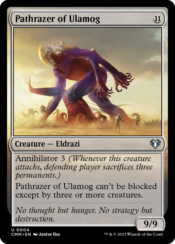 Pathrazer of Ulamog (4) [Commander Masters] - Deck Out Gaming