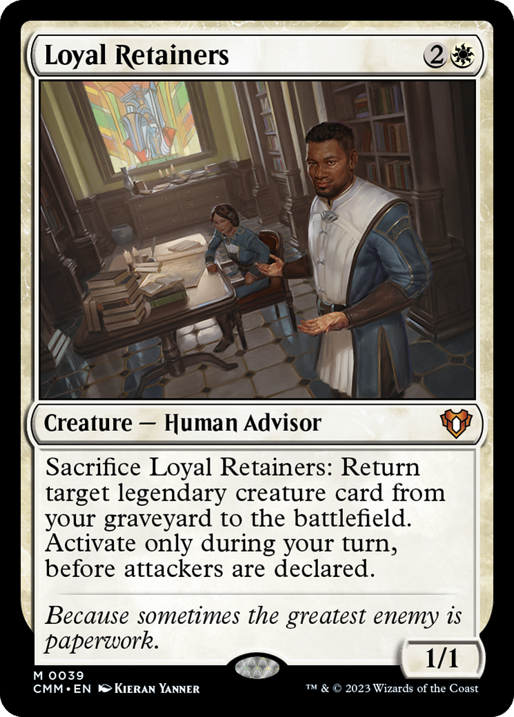 Loyal Retainers (39) [Commander Masters] foil - Deck Out Gaming