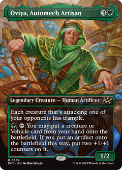 Oviya, Automech Artisan (Borderless) (359) [Aetherdrift] - Deck Out Gaming