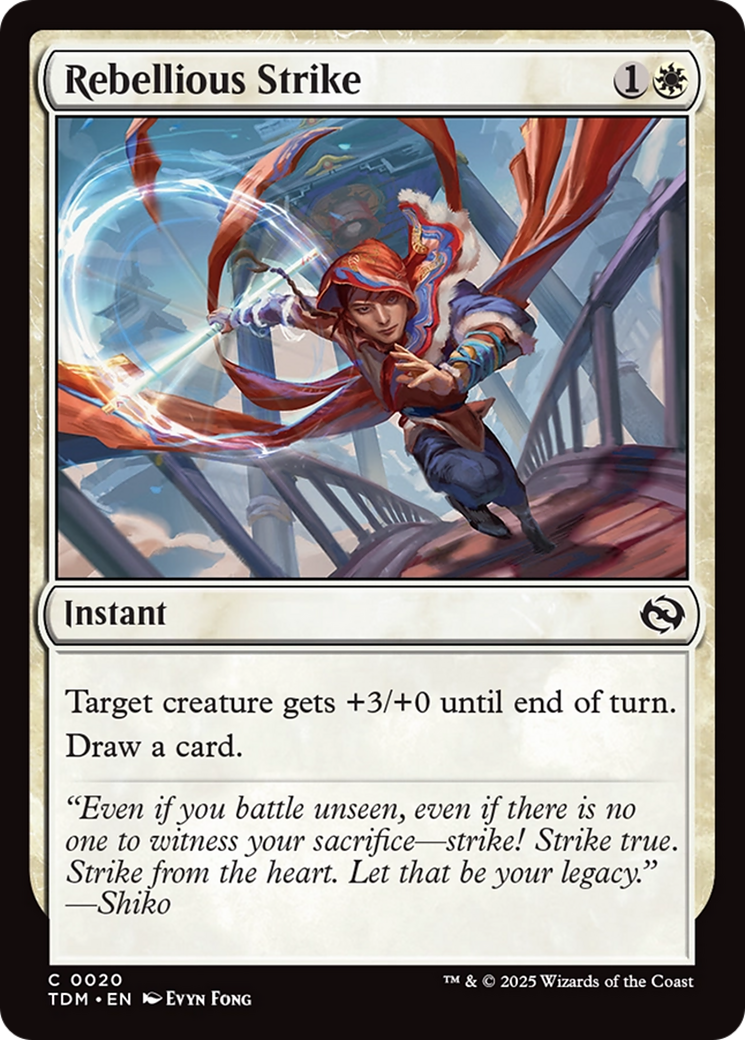 Rebellious Strike (20) [Tarkir: Dragonstorm] - Deck Out Gaming