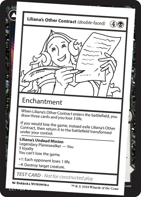 Liliana's Other Contract (double-faced) () [Mystery Booster 2] - Deck Out Gaming