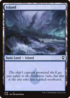 Island (458) (458) [Commander Legends: Battle for Baldur's Gate] - Deck Out Gaming