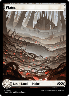 Plains (0262) (262) [Wilds of Eldraine] foil - Deck Out Gaming