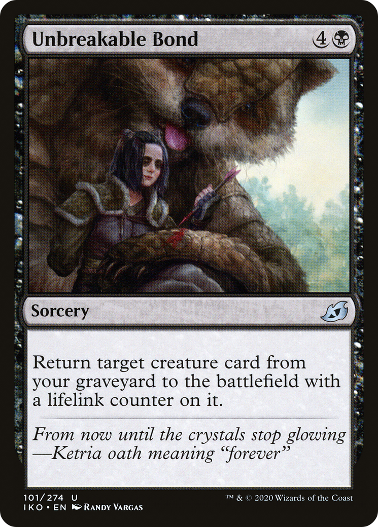 Unbreakable Bond (101) [Ikoria: Lair of Behemoths] - Deck Out Gaming