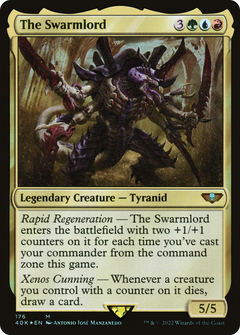 The Swarmlord (176) [Universes Beyond: Warhammer 40,000] foil - Deck Out Gaming