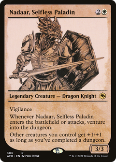Nadaar, Selfless Paladin (303) [Adventures in the Forgotten Realms] foil - Deck Out Gaming