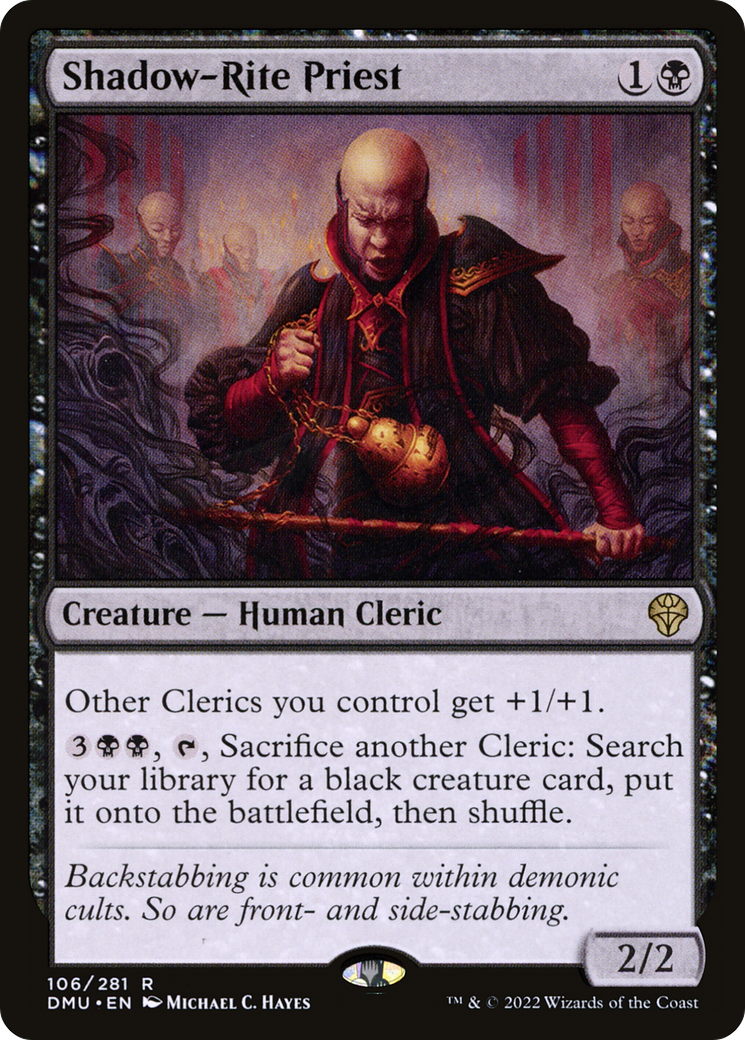 Shadow-Rite Priest (106) [Dominaria United] foil - Deck Out Gaming