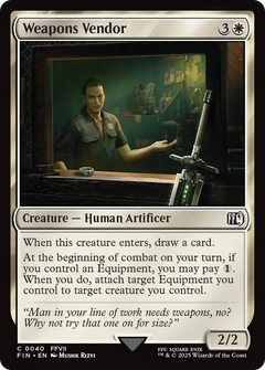Weapons Vendor (40) [FINAL FANTASY] foil - Deck Out Gaming