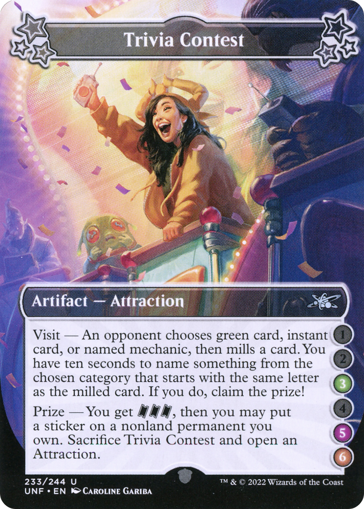 Trivia Contest (3-5-6) (233) [Unfinity] - Deck Out Gaming