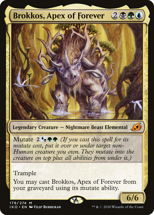 Brokkos, Apex of Forever (179) [Ikoria: Lair of Behemoths] foil - Deck Out Gaming