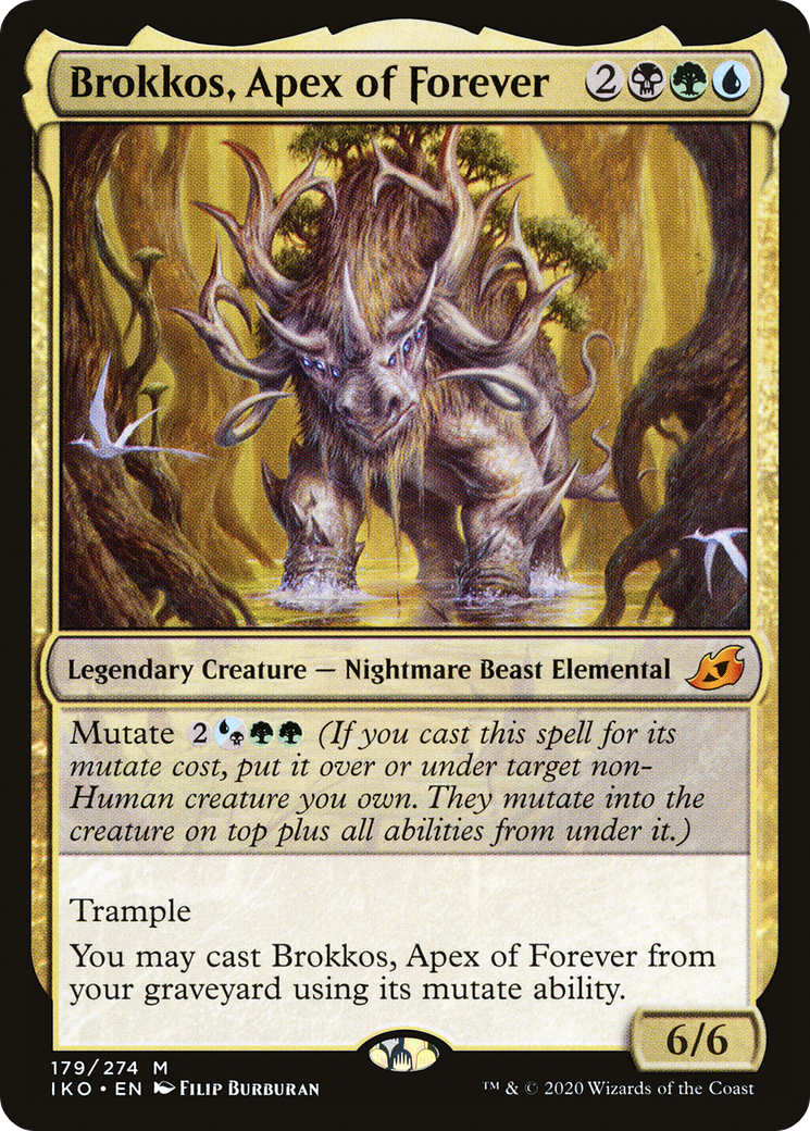 Brokkos, Apex of Forever (179) [Ikoria: Lair of Behemoths] foil - Deck Out Gaming