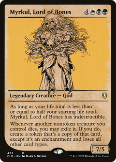 Myrkul, Lord of Bones (Showcase) (433) [Commander Legends: Battle for Baldur's Gate] foil - Deck Out Gaming