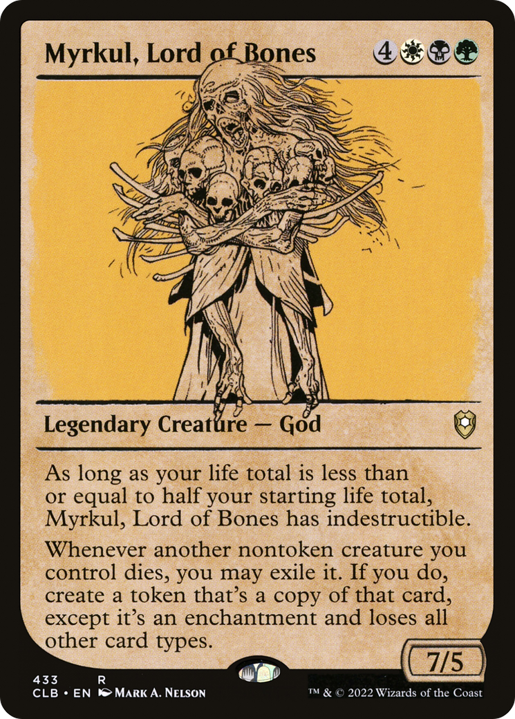 Myrkul, Lord of Bones (Showcase) (433) [Commander Legends: Battle for Baldur's Gate] foil - Deck Out Gaming