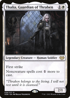 Thalia, Guardian of Thraben (38) [Innistrad: Crimson Vow] foil - Deck Out Gaming