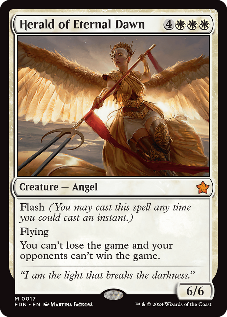 Herald of Eternal Dawn (17) [Foundations] - Deck Out Gaming