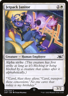 Jetpack Janitor (15) [Unfinity] - Deck Out Gaming