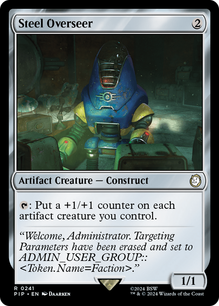 Steel Overseer (241) [Fallout] foil - Deck Out Gaming