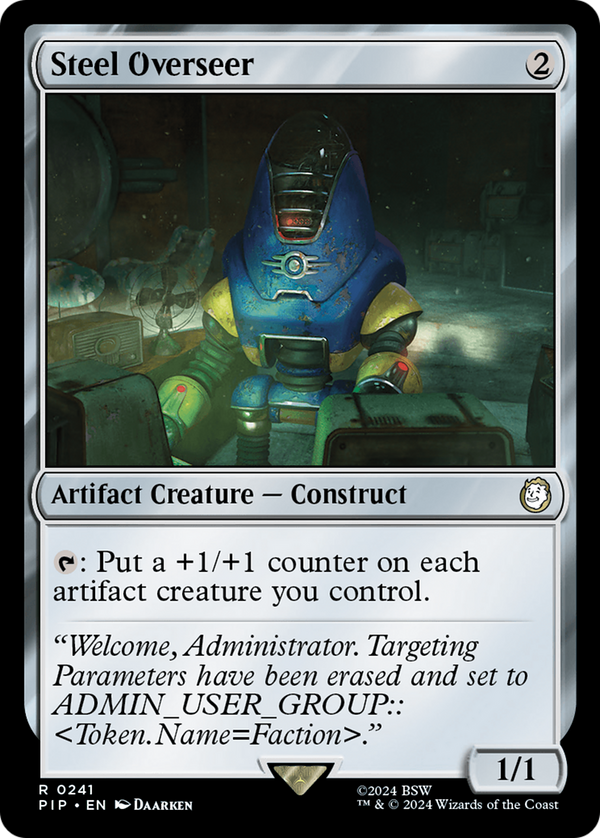 Steel Overseer (241) [Fallout] - Deck Out Gaming