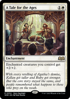 A Tale for the Ages (34) [Wilds of Eldraine] foil - Deck Out Gaming