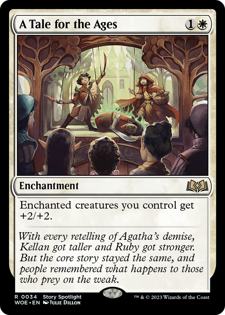 A Tale for the Ages (34) [Wilds of Eldraine] foil - Deck Out Gaming