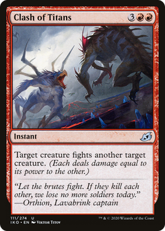 Clash of Titans (111) [Ikoria: Lair of Behemoths] - Deck Out Gaming