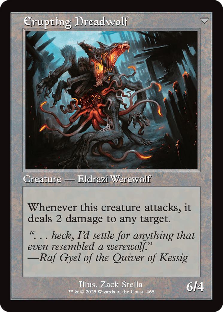 Smoldering Werewolf (Retro Frame) (465) [Innistrad Remastered] foil - Deck Out Gaming