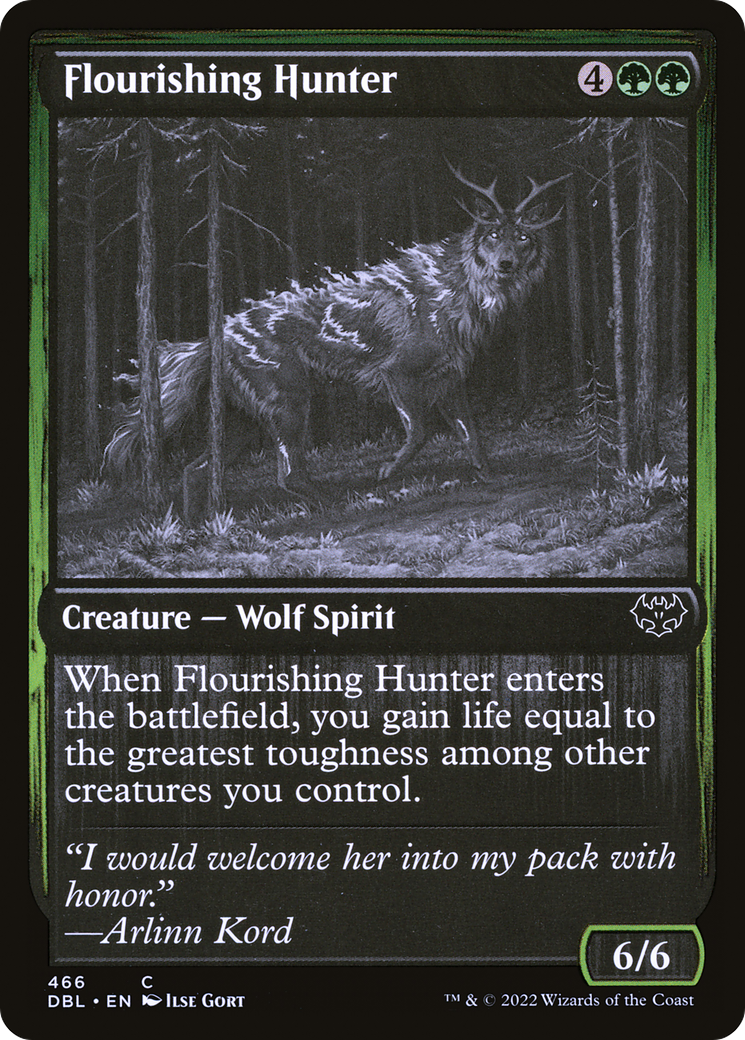 Flourishing Hunter (466) [Innistrad: Double Feature] - Deck Out Gaming