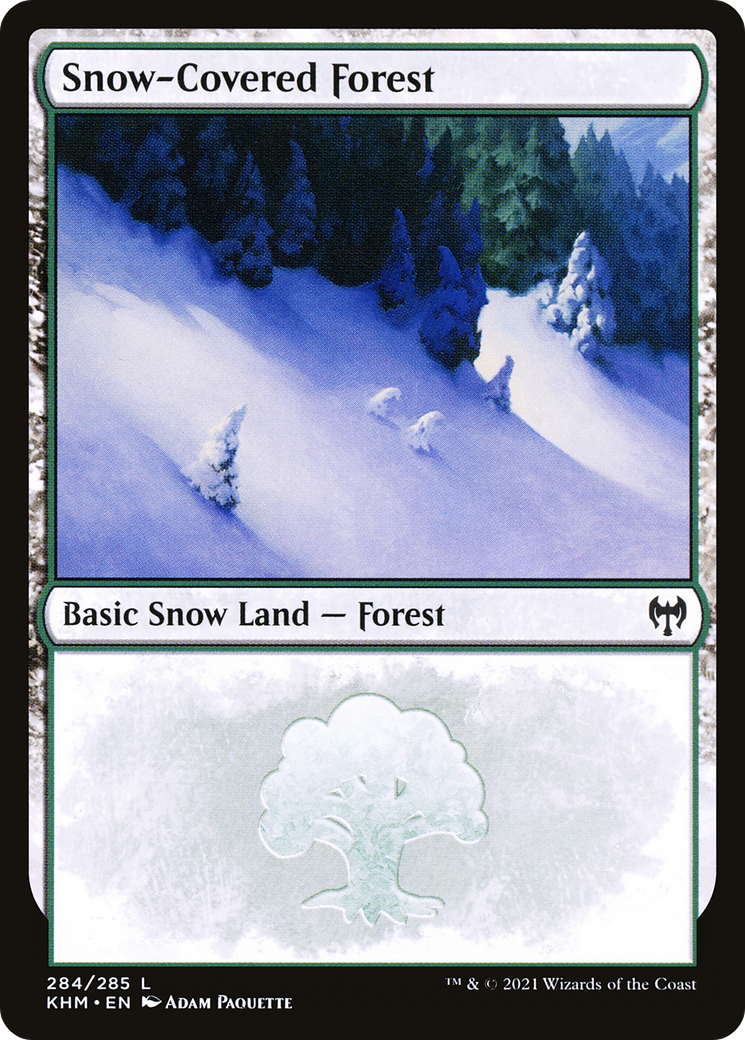 Snow-Covered Forest (284) (284) [Kaldheim] foil - Deck Out Gaming