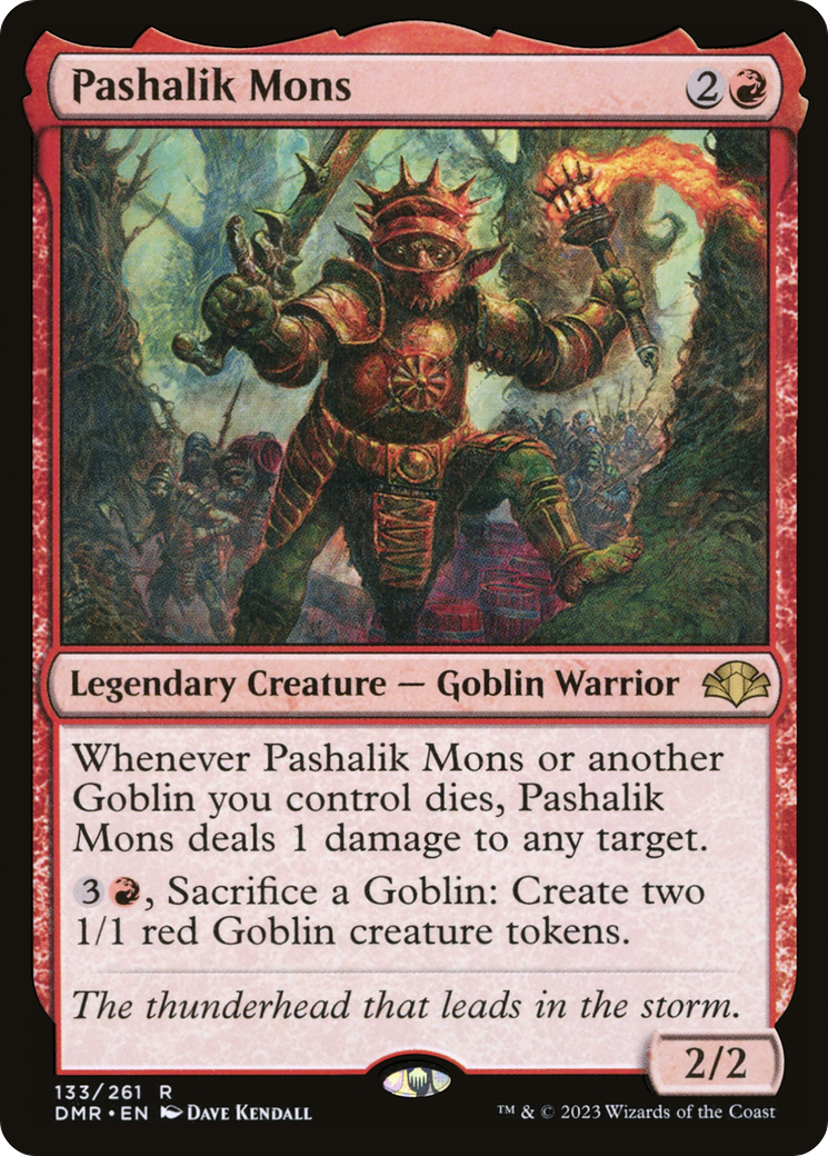 Pashalik Mons (133) [Dominaria Remastered] foil - Deck Out Gaming