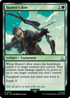 Hunter's Bow (41) [Assassin's Creed] foil - Deck Out Gaming