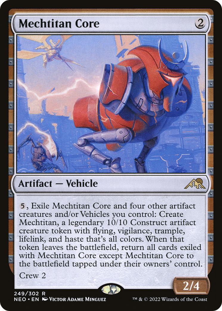 Mechtitan Core (249) [Kamigawa: Neon Dynasty] foil - Deck Out Gaming