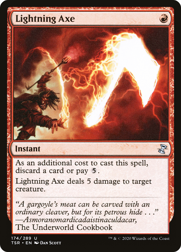 Lightning Axe (174) [Time Spiral Remastered] foil - Deck Out Gaming