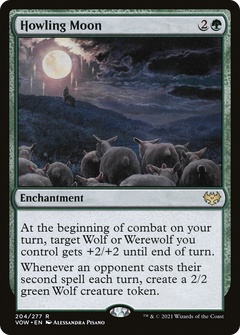Howling Moon (204) [Innistrad: Crimson Vow] foil - Deck Out Gaming