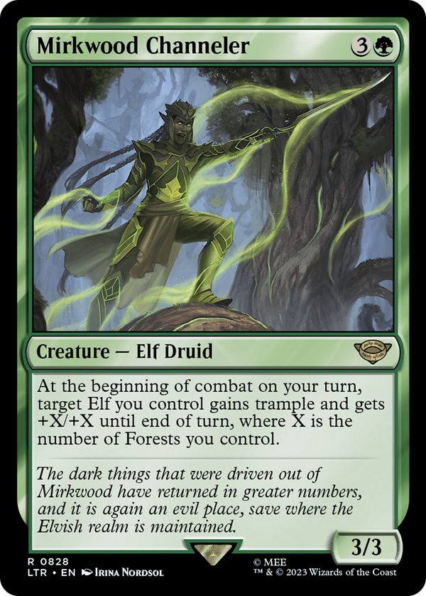 Mirkwood Channeler (828) [The Lord of the Rings: Tales of Middle-earth] - Deck Out Gaming