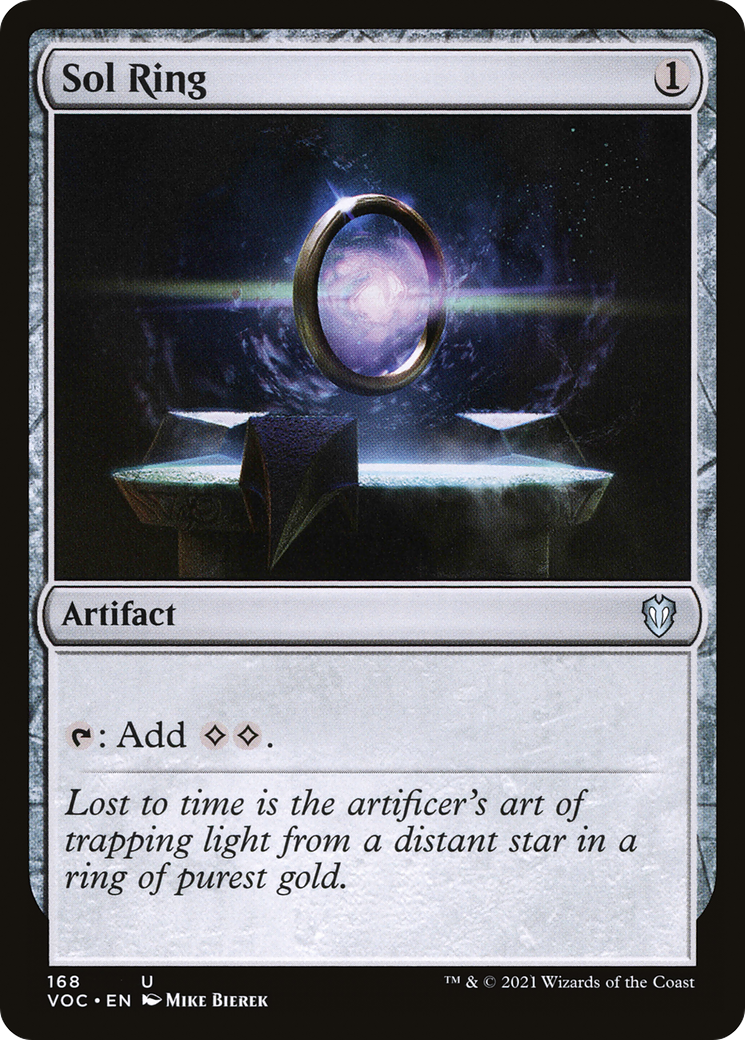 Sol Ring (168) [Crimson Vow Commander] - Deck Out Gaming